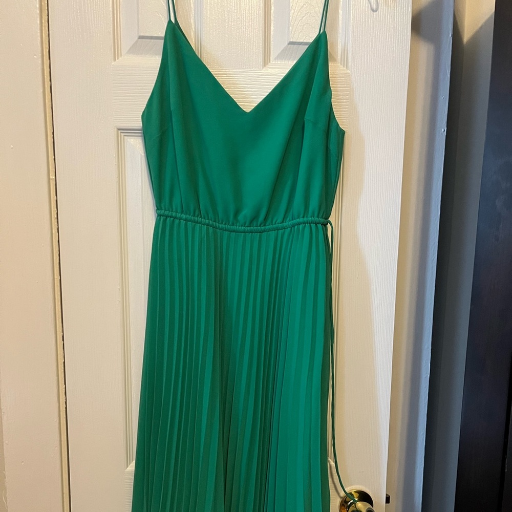 ASOS green dress